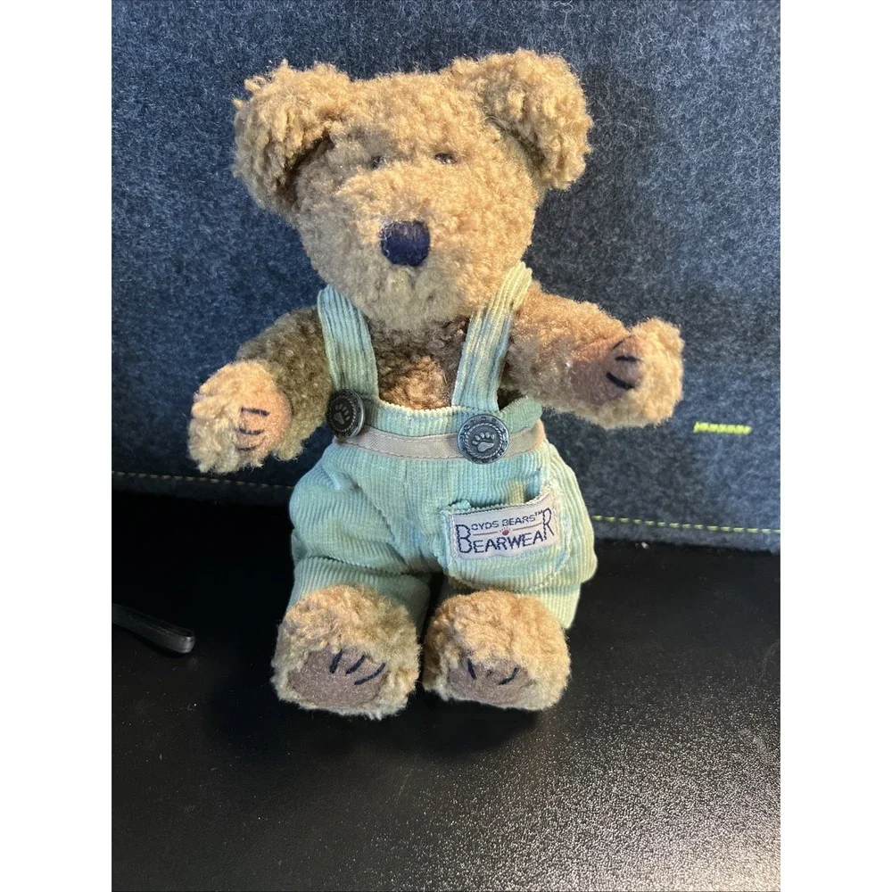 Boyds Bears Plush Collectible 20th Anniversary Corduroy‎ Overalls Brown NIB